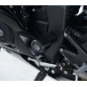 Tampons De Protection R&G Racing Aero Blanc Yamaha Yzf-R6