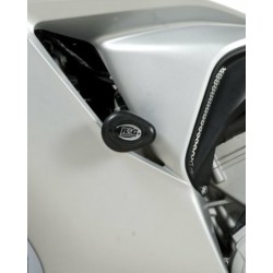 Tampons De Protection R&G Racing Aero Noir Mv Agusta