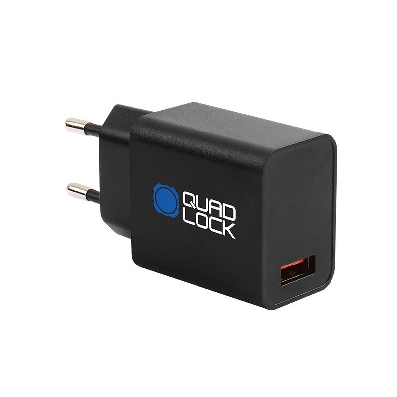 Adaptateur secteur quad lock standard eu port usb type a