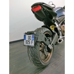 Support de plaque access design ''ras de roue'' noir honda cb650r