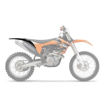 Garde-boue arrière UFO noir KTM SX/SX-F