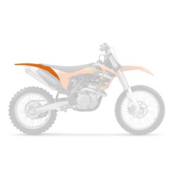 Garde-boue arrière UFO orange KTM SX/SX-F