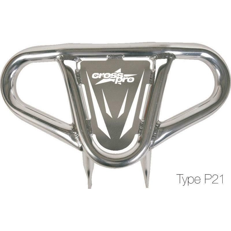 Bumper avant ART Type P21 aluminium - Yamaha YFM700R Raptor