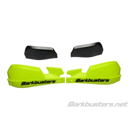 Coques de protège-mains barkbusters vps mx jaune hiviz/déflecteur noir