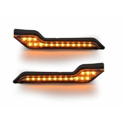 Clignotants barkbusters led orange 2 pièces