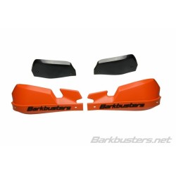 Coques de protège-mains barkbusters vps mx orange/déflecteur noir