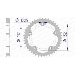 Kit Chaîne Mv Agusta F3 675 Rc   Afam 525xsr2 16/41 Super