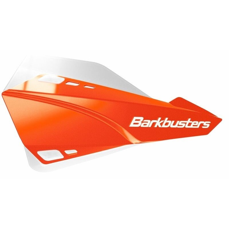 Kit protège-mains barkbusters sabre montage universel orange/déflecteur blanc