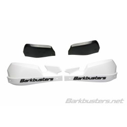 Coques de protège-mains barkbusters vps mx blanc/déflecteur noir