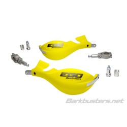 Kit protège-mains barkbusters ego mini montage 2 points embout de guidon droit ø22mm jaune