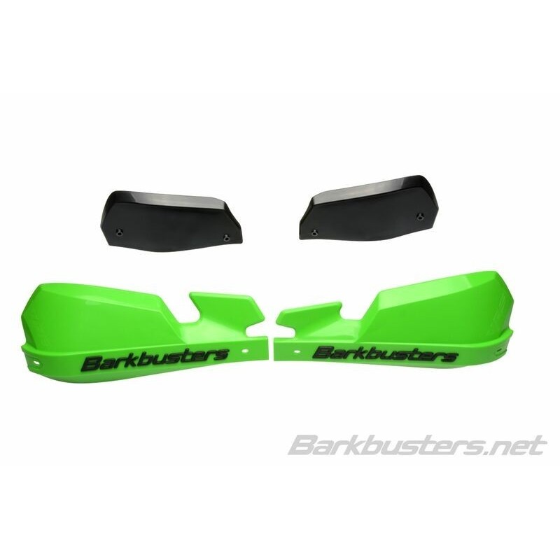 Coques de protège-mains barkbusters vps mx vert/déflecteur noir