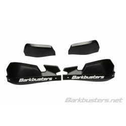 Coques de protège-mains barkbusters vps mx noir/déflecteur noir