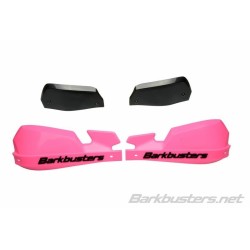 Coques de protège-mains barkbusters vps mx rose/déflecteur noir