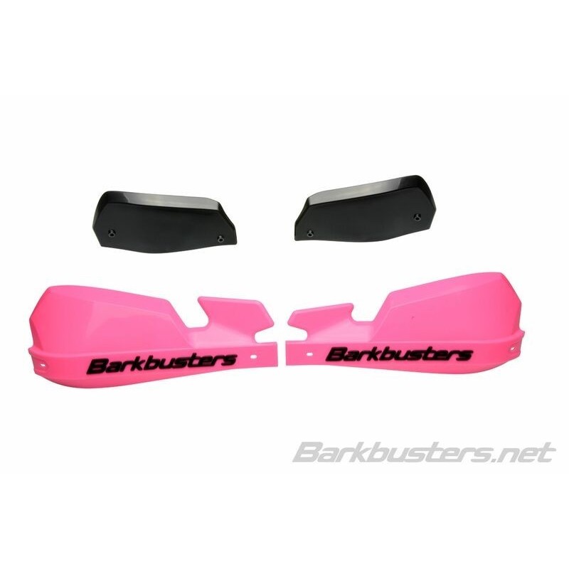 Coques de protège-mains barkbusters vps mx rose/déflecteur noir