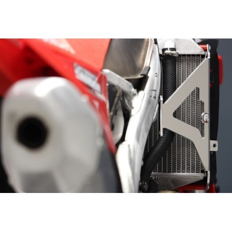 Protection de radiateur  aluminium  honda crf 250 r (me12)