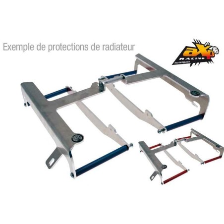 Protection de radiateur  aluminium  kawasaki kx 250 f (kx250t)