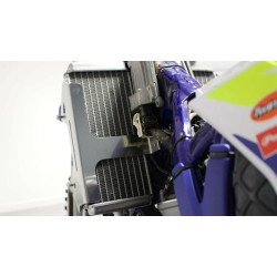 Protections radiateurs  aluminium/noir sherco 250 sc