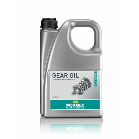 Huile boîte de vitesse motorex moto gear oil 2t 10w30 semi-syntétique 4l (x4)