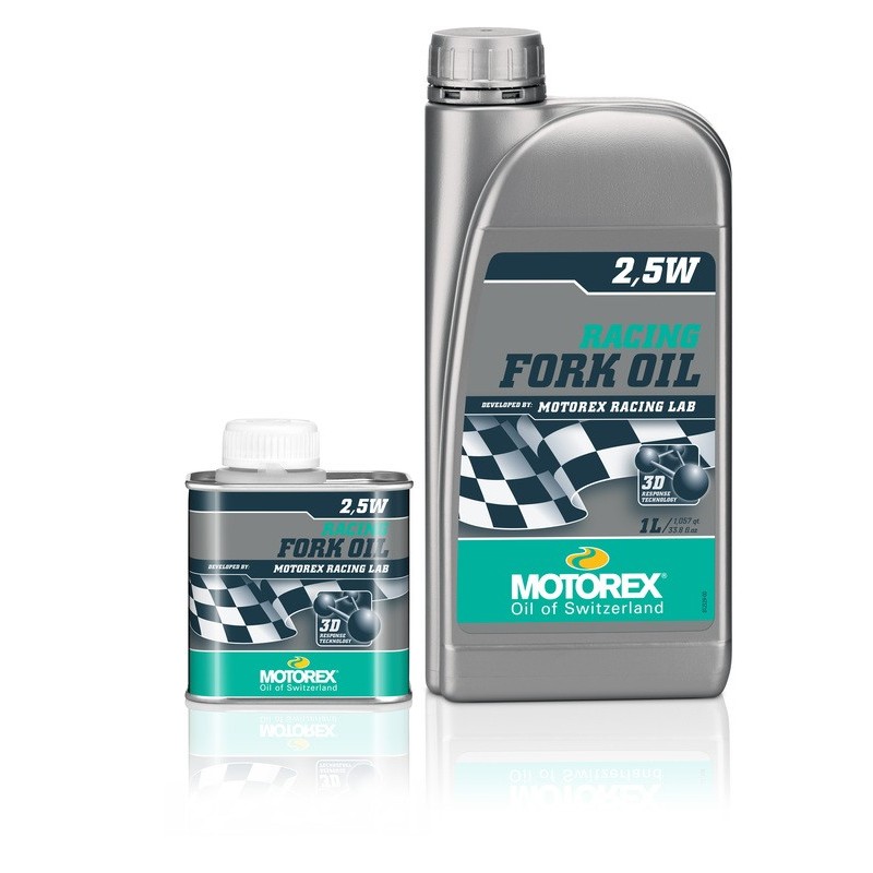 Huile de fourche motorex racing fork oil - 2.5w 250ml