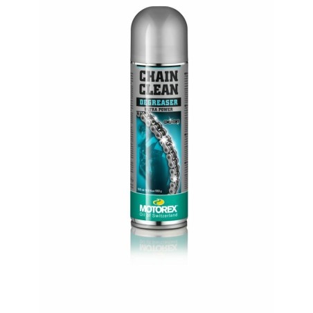 Nettoyant chaîne motorex chain clean - spray 500 ml