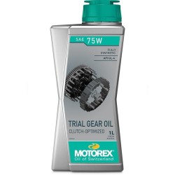 Huile de boîte de vitesse motorex trial gear oil 75w - 1l