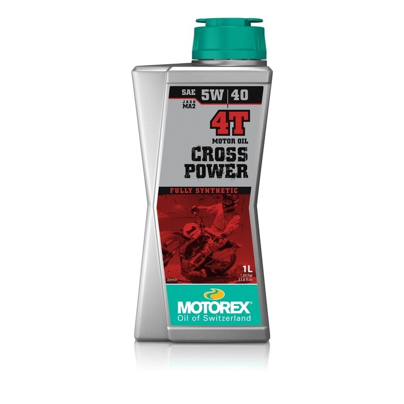 Huile moteur motorex cross power 4t - 5w40 1l