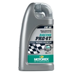 Huile moteur motorex racing pro 4t - 0w40 1l