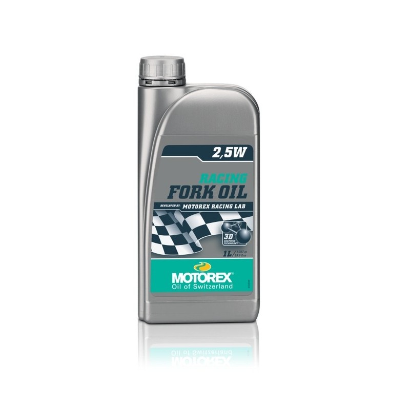 Huile de fourche motorex racing fork oil - 2.5w 1l