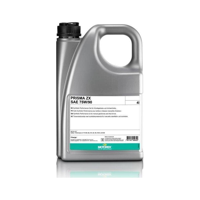 Huile de boîte de vitesse motorex prisma zx gear oil - 75w90 4l