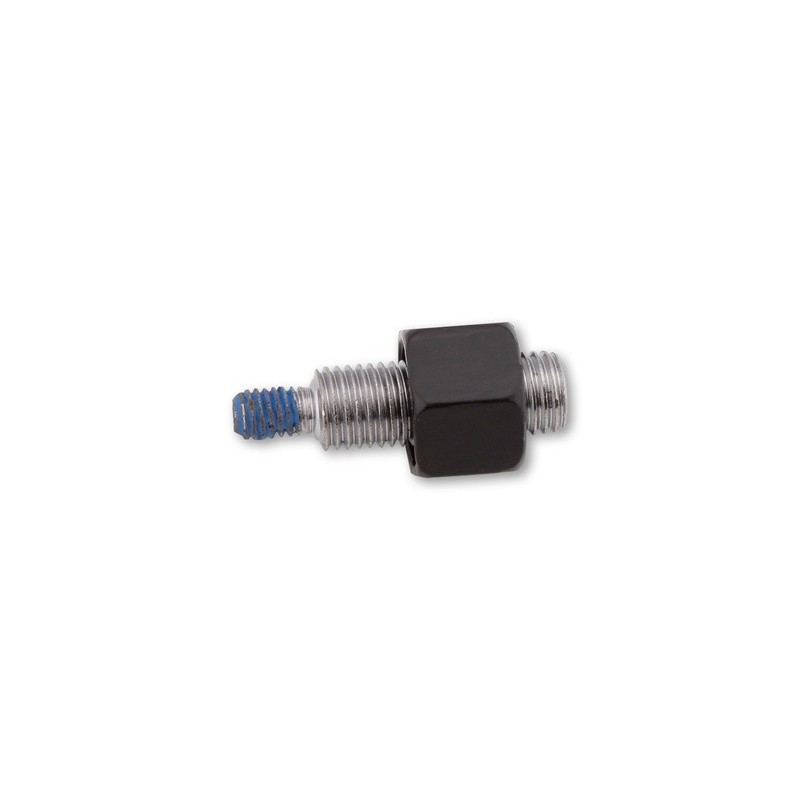 Adaptateur miroir highsider m10 x 1,25 mm m6 - noir