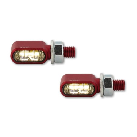 Clignotants led highsider little bronx 2en1 - clignotant/feu de position avant - par paire