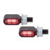 Clignotants led highsider little bronx 3en1 - clignotant/feu stop/feu de position arrière - par paire