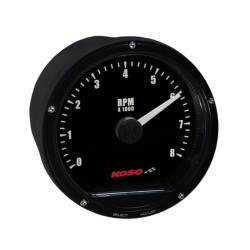 Tacómetro koso cara negra 8000 rpm