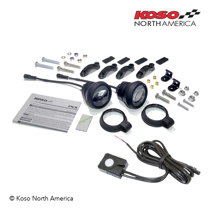 Kit phares anti-brouillard led koso aurora