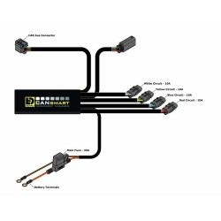 Support klaxon denali soundbomb bmw f 750 gs abs (0b08)