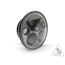 Phare denali m5 led ø145mm noir chrome