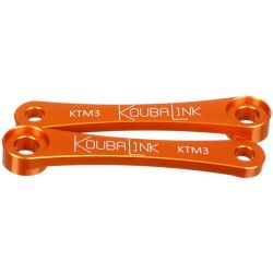 Kit de rabaissement de selle koubalink (44.5 mm) orange - ktm