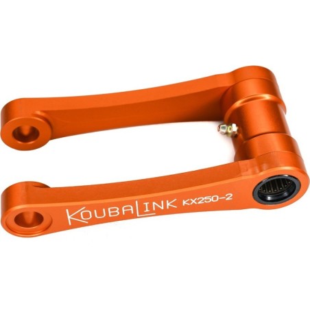 Kit rabaissement selle 41.3 mm orange kawasaki kx 250 2005-2007