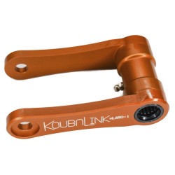 Kit de rabaissement de selle koubalink (25.4 mm) orange - husqvarna tr650 strada / terra