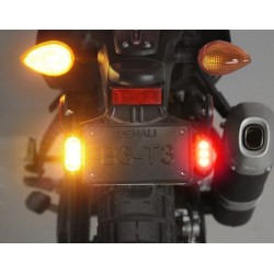 Feux clignotants arrière denali t3 switchback led - la paire